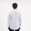 Chemise ajust&eacute;e manches longues beige homme