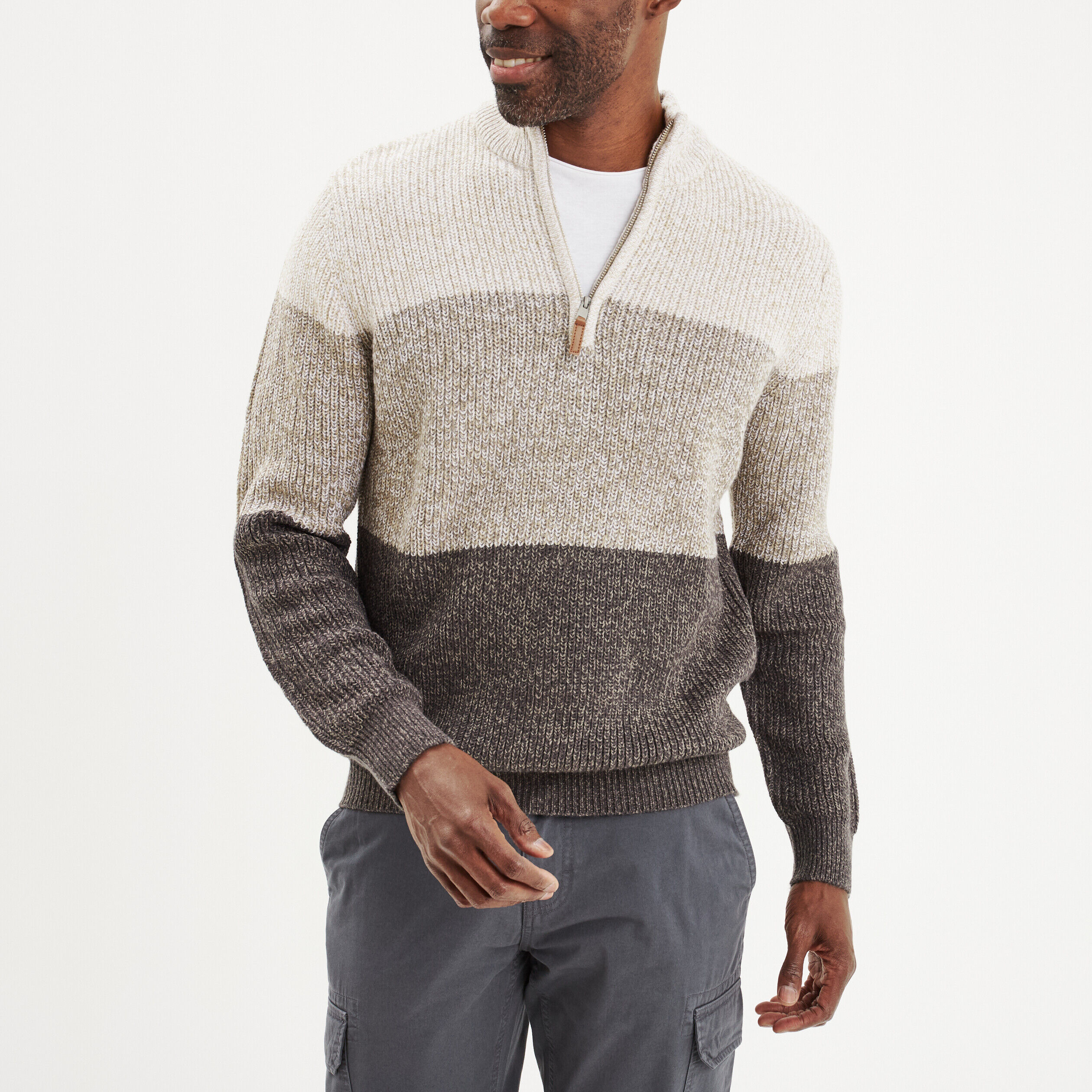 Pulls Vert homme pas cher col rond ou col roul