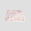 Tour de cou fausse fourrure rose clair fille