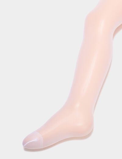 Lot 2 collants blanc fille
