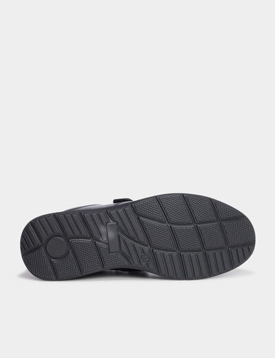 Derbies à scratchs noir homme