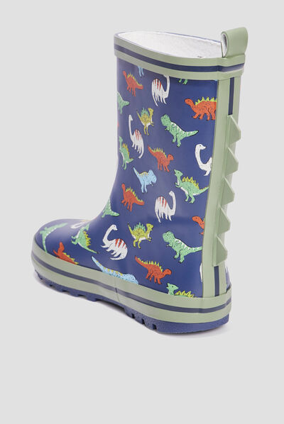 Bottes de pluie multicolore garçon