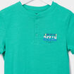 T-shirt manches courtes Creeks vert garçon