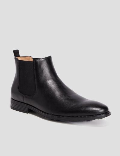 Bottines chelsea noir homme