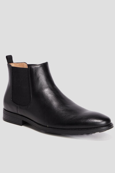 Bottines chelsea noir homme