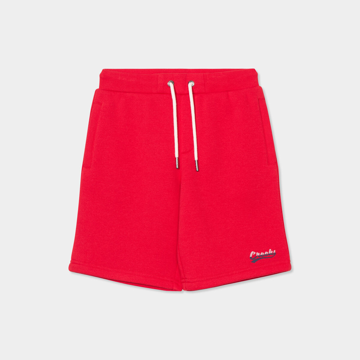 Short de jogging regular rouge gar&ccedil;on