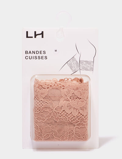 Bandes cuisses anti-frottement beige femme