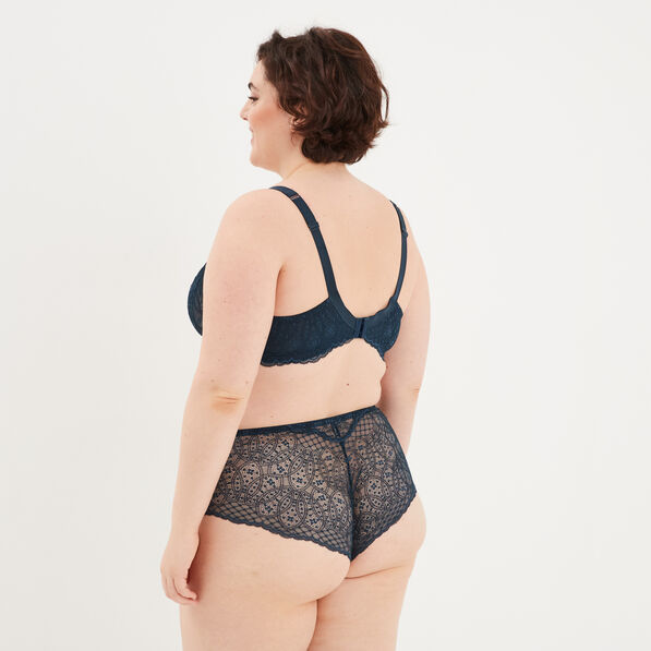 soutien gorge emboitant en dentelle bleu canard femmegt Soutien-gorge emboîtant en dentelle bleu canard femme grande taille