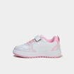 Tennis basses &agrave; scratchs Hello Kitty blanc fille