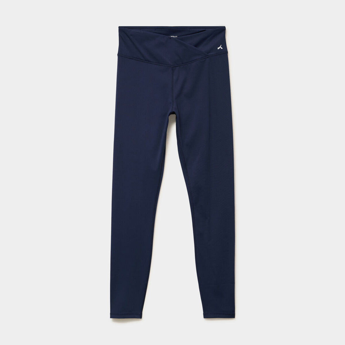 Legging de sport taille haute bleu marine femme
