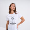 T-shirt coton Disney La Fée Clochette blanc femme