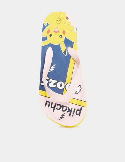 Tongs Pokémon Pikachu rose fille