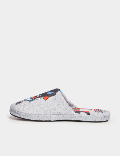 Chaussons mules Marvel Captain America multicolore homme