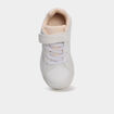 Tennis basses &agrave; scratchs Kappa FENIT rose pastel fille