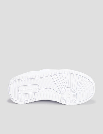 Tennis à lacets Champion Rebound blanc garçon