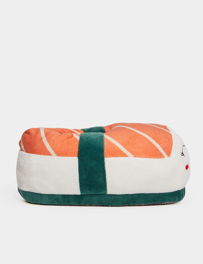 Chaussons sushi multicolore femme