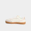 Tennis basses &agrave; lacets blanc fille