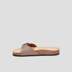 mules avec boucles taupe homme Mules avec boucles taupe homme
