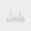 Lot 2 brassi&egrave;res coton stretch blanc fille