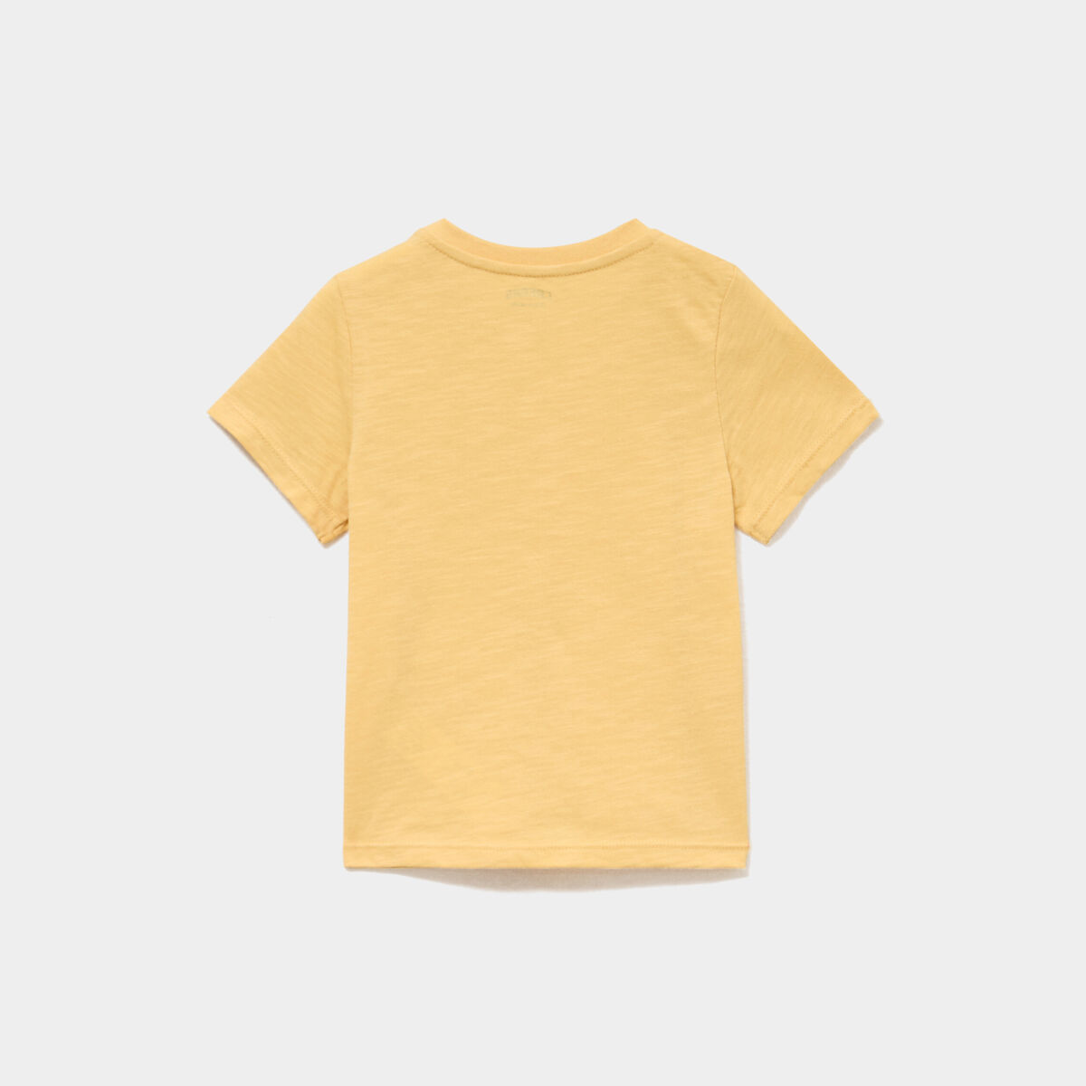 Ensemble t-shirt et pantalon coton jaune b&eacute;b&eacute; gar&ccedil;on
