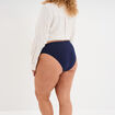 Culotte coton majoritaire bleu marine femme grande taille