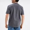 T-shirt col rond coton majoritaire gris foncé homme