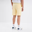 Short de jogging en molleton jaune clair homme