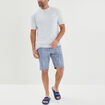 T-shirt oversize manches courtes Creeks bleu clair homme