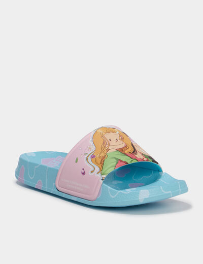 Claquettes de plage Les Sisters multicolore fille