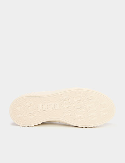 Tennis basses en cuir Puma Carina 3.0 sable femme