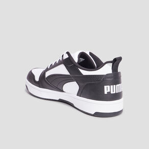 tennis basses lacets puma v6 noir homme Tennis basses lacets Puma V6 noir homme
