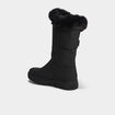 Bottes fourr&eacute;es avec boucles noir femme