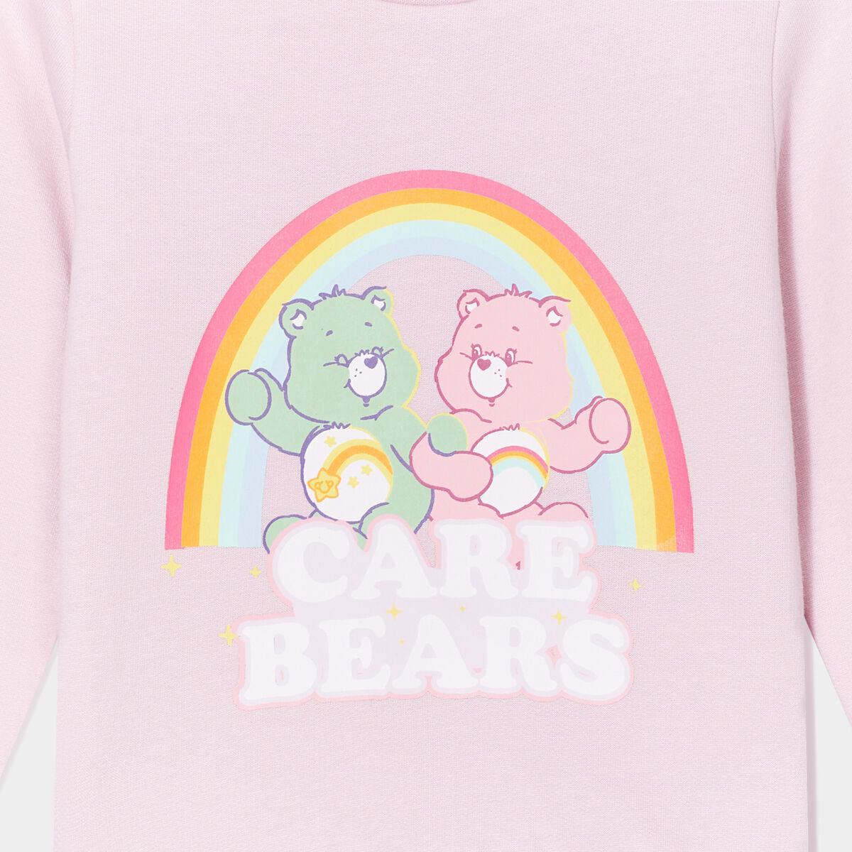 Sweat manches longues Bisounours parme bébé fille