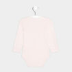 Lot 5 bodies US coton manches longues rose clair bébé fille