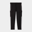 Pantalon de jogging slim poches rabat noir homme
