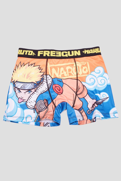 Boxer Freegun Naruto jaune homme