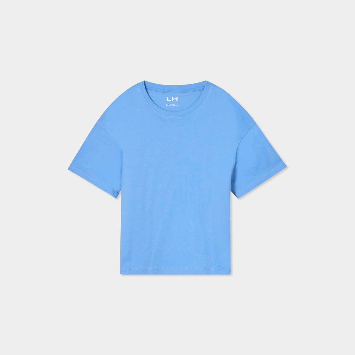 LIaqionyy T-Shirt à Manches Longues en Coton pour Filles, Basique Doux pour Tout-Petits, Col Rond pour Enfants