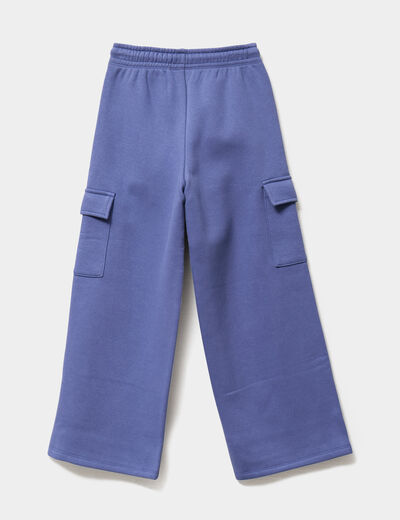 Pantalon de jogging large Stitch bleu fille