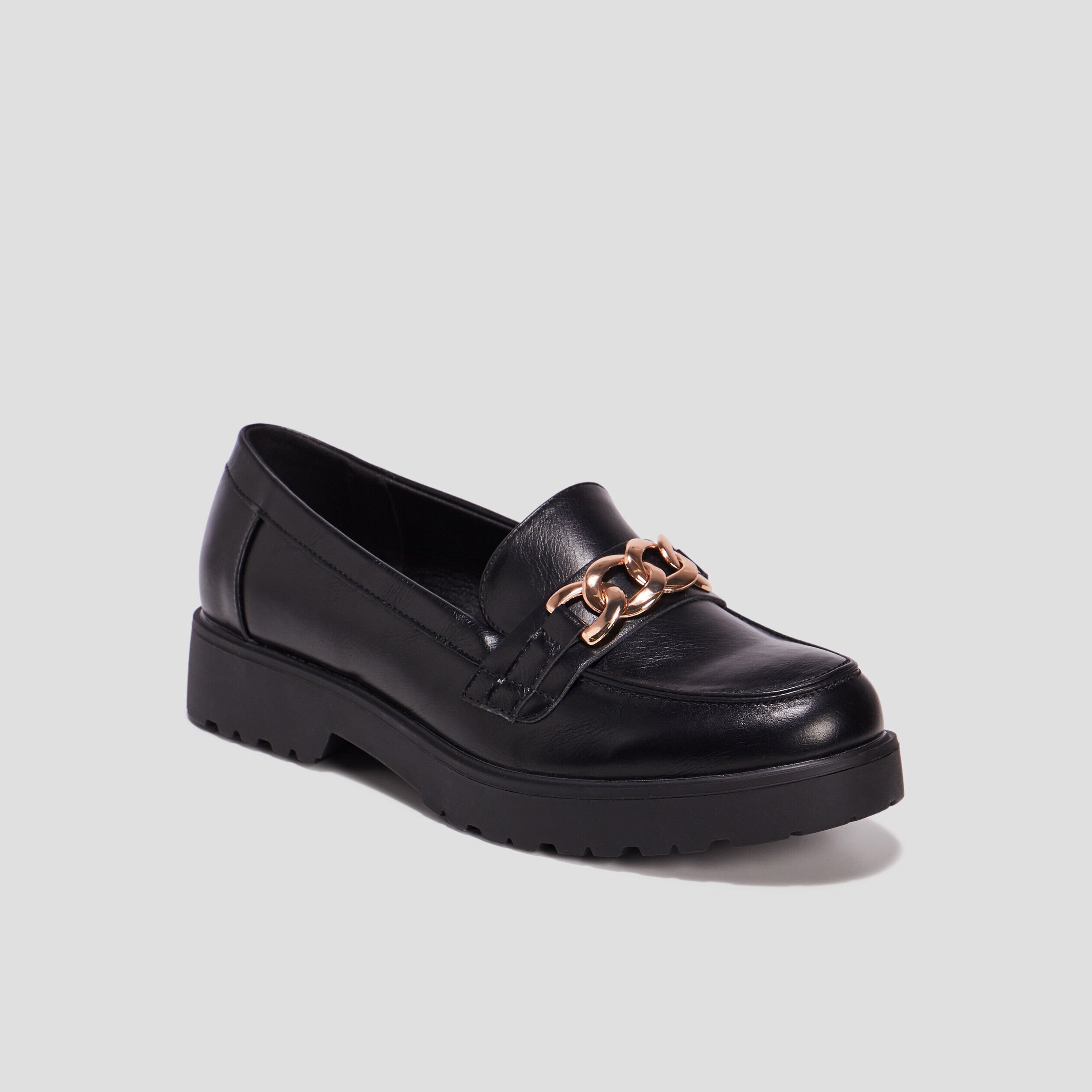Chaussures de ville femme pas cheres Noir La Halle