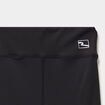 Legging flare stretch taille &eacute;lastiqu&eacute;e noir fille
