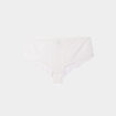 Shorty en dentelle Izzie blanc femme grande taille