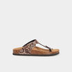 Mules multicolore femme