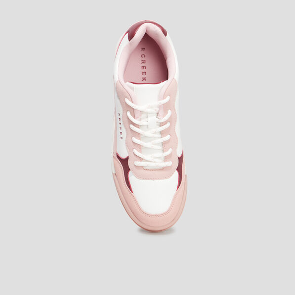 Baskets Creeks rose femme