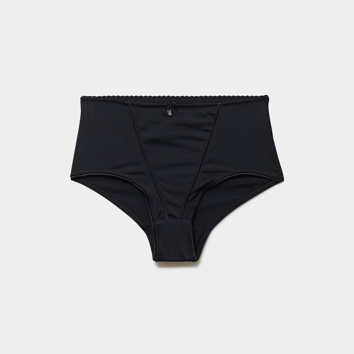 Culotte taille haute noir femme