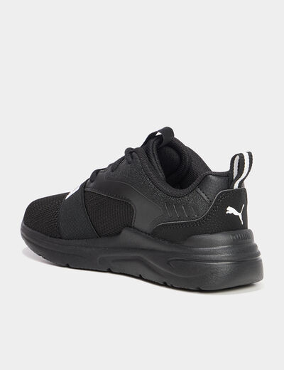 Baskets running Puma noir garçon