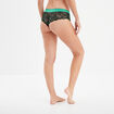 Shorty en micro dentelle vert menthe femme
