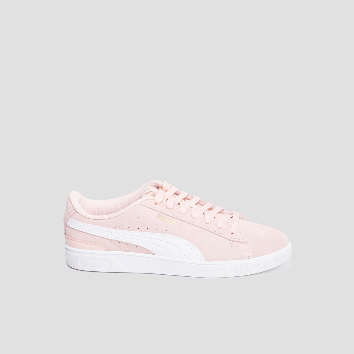 Tennis à lacets Puma Vicky rose femme