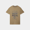 T-shirt manches courtes coton Liberto vert kaki homme