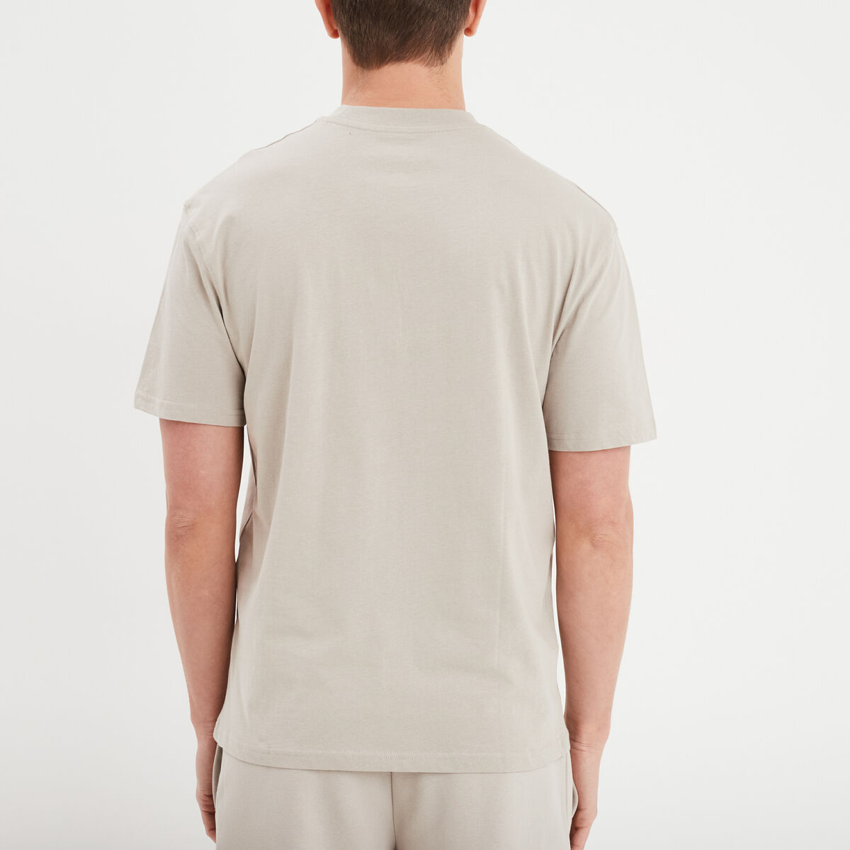 T-shirt avec manches courtes Liberto gris clair homme