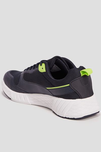 Runnings à lacets Creeks bleu marine homme